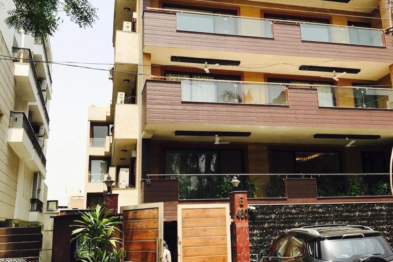 Greenleaf Apartment And Suites, Kalkaji Nova Deli Exterior foto